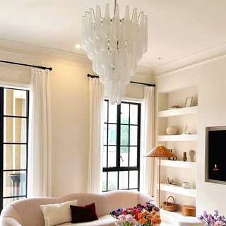 Zemaryra Lustre en Verre Murano Luxueux