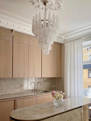 Zemaryra Lustre en Verre Murano Luxueux