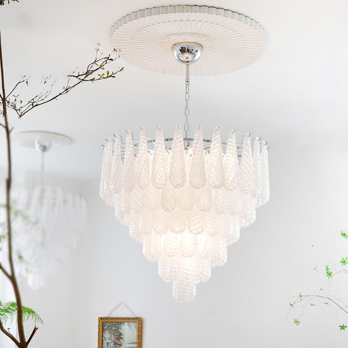 Zemaryra Lustre en Verre Murano Luxueux