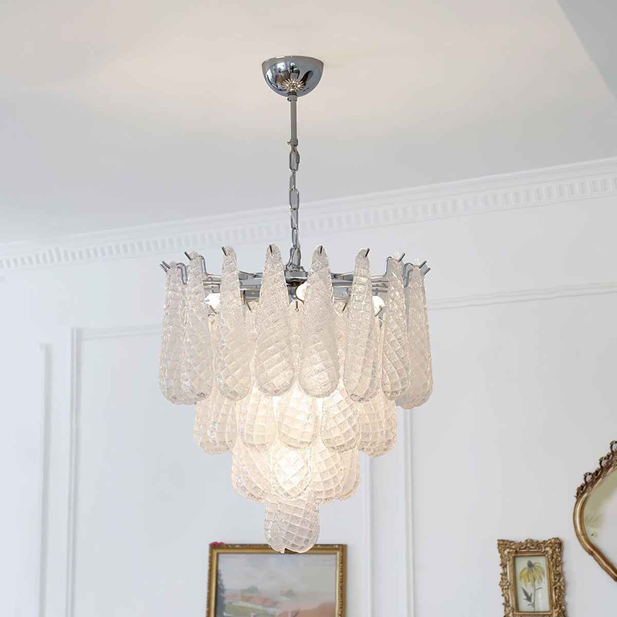 Zemaryra Lustre en Verre Murano Luxueux