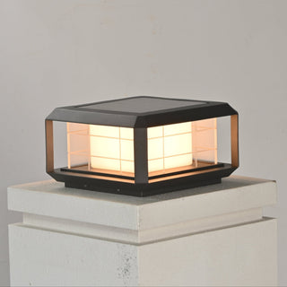 Grid Lampe Solaire en Métal Extérieure
