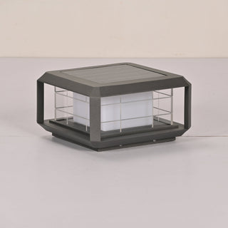 Grid Lampe Solaire en Métal Extérieure