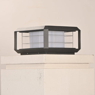 Grid Lampe Solaire en Métal Extérieure