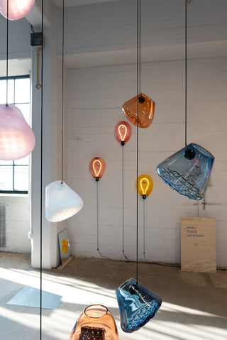 Callie Suspension en Verre Moderne
