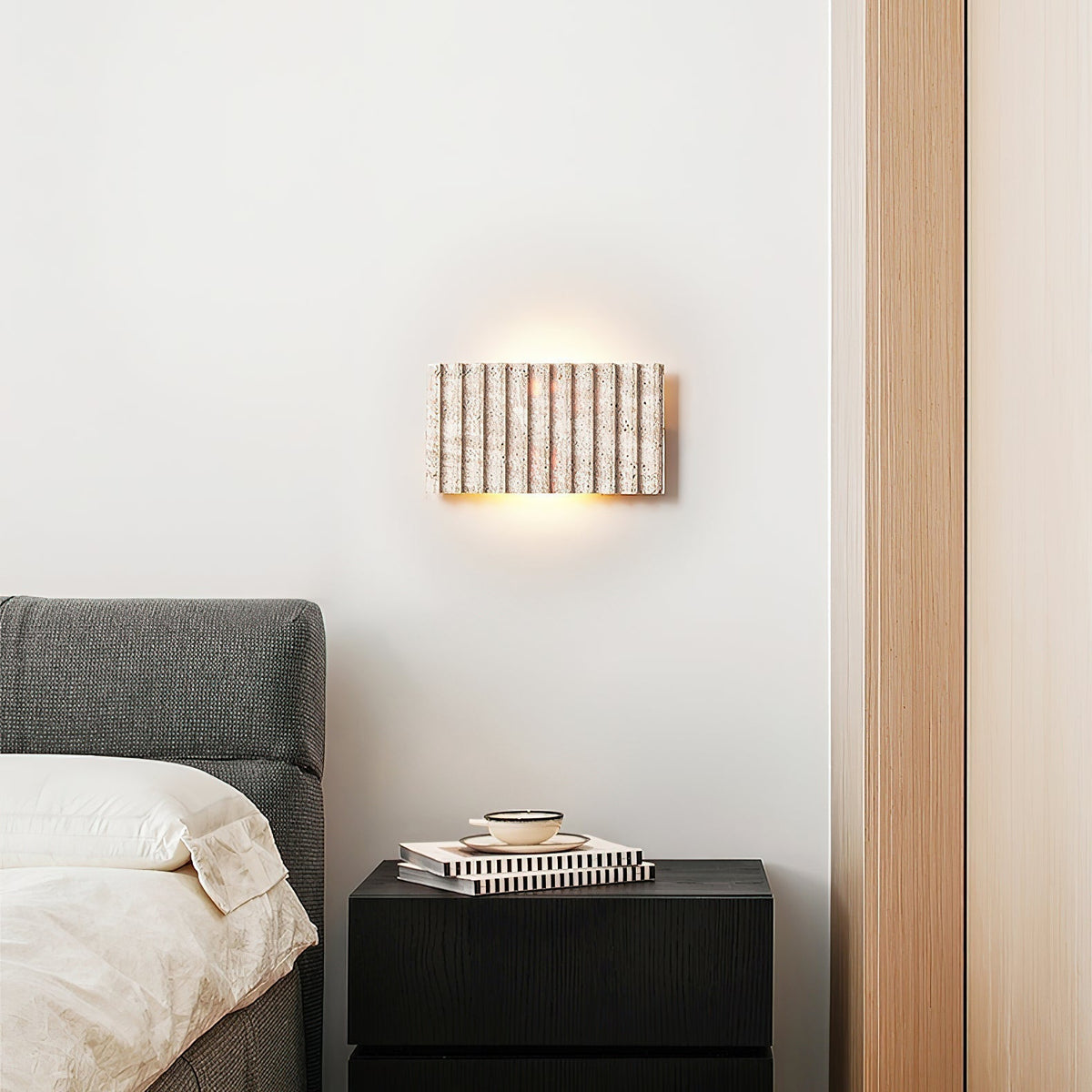 Othaus Applique Murale Travertin Beige Moderne
