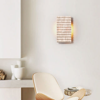 Othaus Applique Murale Travertin Beige Moderne