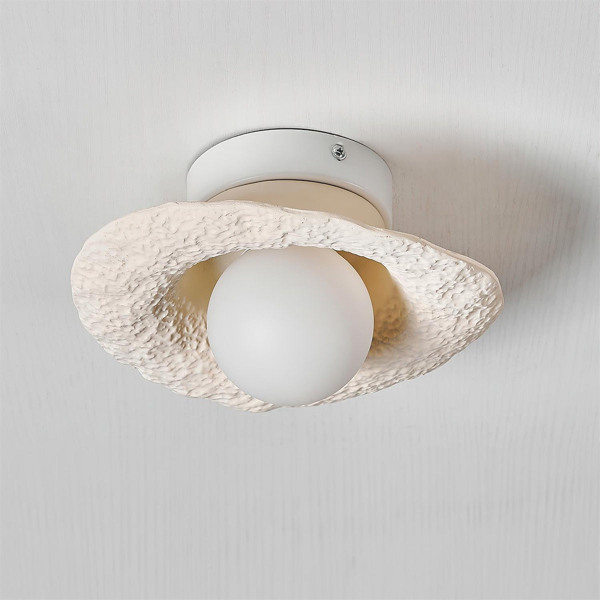 Nivra Hat Ceiling Light-Neutral Decor