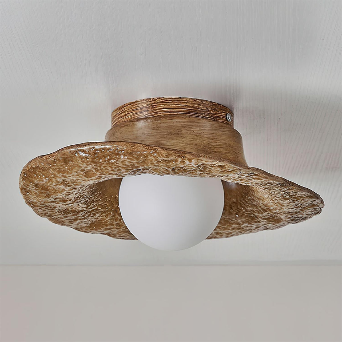 Nivra Hat Ceiling Light-Neutral Decor