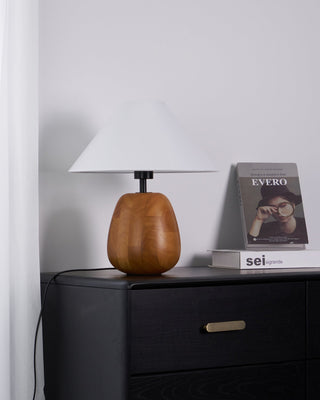 Lindenier Lampe à Poser en Bois