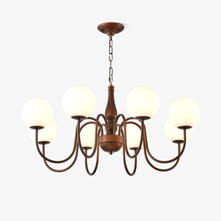 Lustra Lustre Cuivre Verre