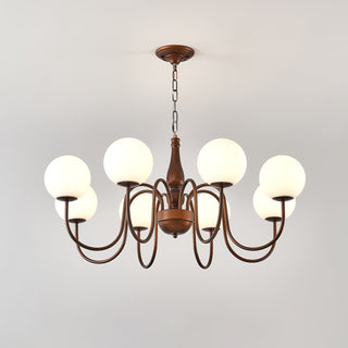 Lustra Lustre Cuivre Verre