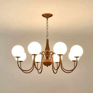 Lustra Lustre Cuivre Verre