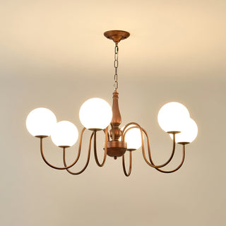 Lustra Lustre Cuivre Verre