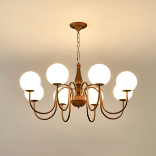 Lustra Lustre Cuivre Verre