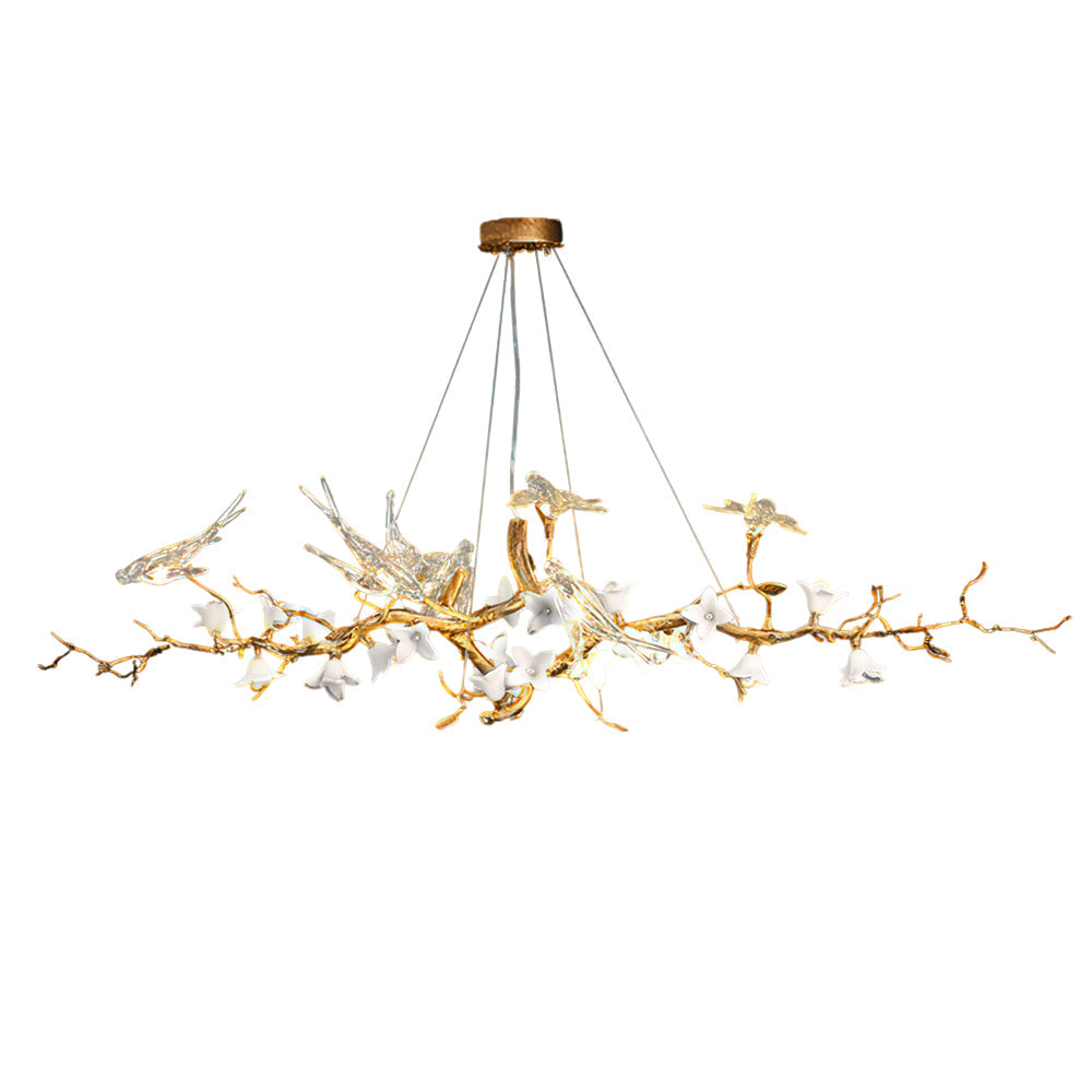 Elmscombe Lustre Floral Sculptural À Oiseaux – vue 22