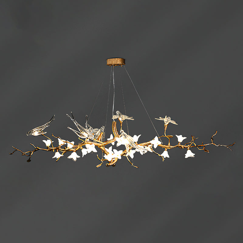 Elmscombe Lustre Floral Sculptural À Oiseaux – vue 14