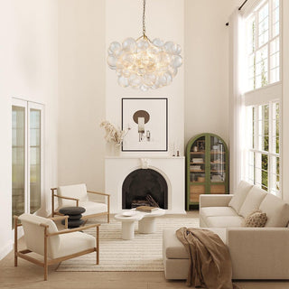 Aurora Lustre Moderne en Verre Boule Bulle