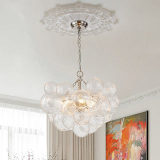 Aurora Lustre Moderne en Verre Boule Bulle