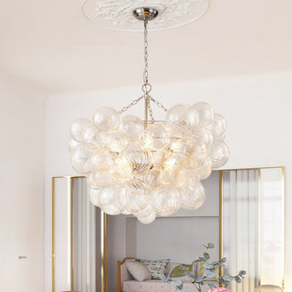 Aurora Lustre Moderne en Verre Boule Bulle