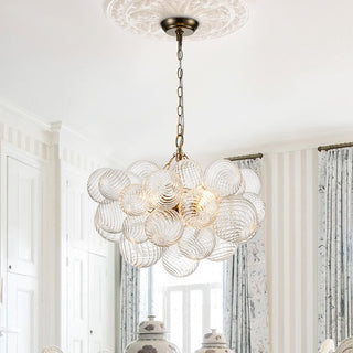 Aurora Lustre Moderne en Verre Boule Bulle