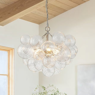 Aurora Lustre Moderne en Verre Boule Bulle
