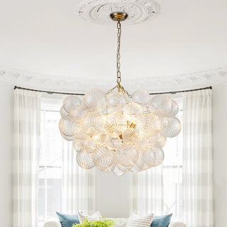 Aurora Lustre Moderne en Verre Boule Bulle