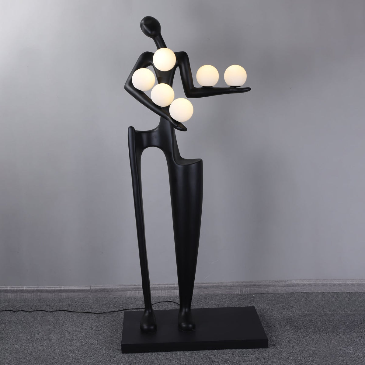 Viraeette Lampadaire en Plastique Artistique