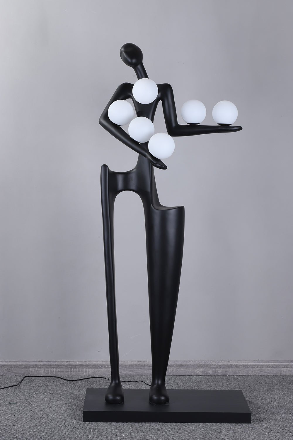 Viraeette Lampadaire en Plastique Artistique