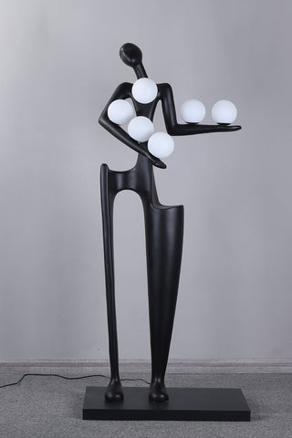 Viraeette Lampadaire en Plastique Artistique