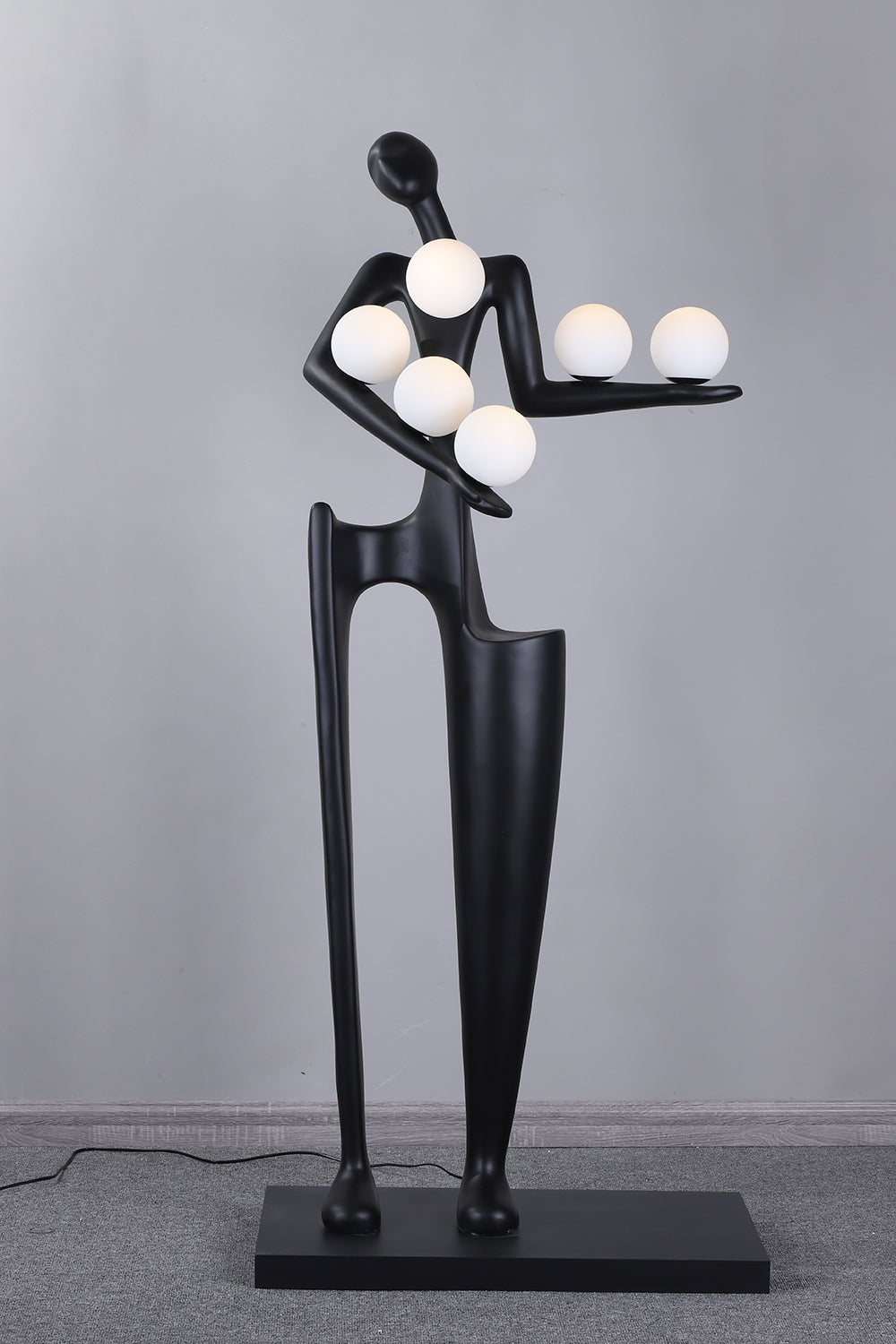 Viraeette Lampadaire en Plastique Artistique
