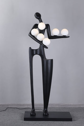 Viraeette Lampadaire en Plastique Artistique