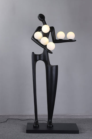 Viraeette Lampadaire en Plastique Artistique