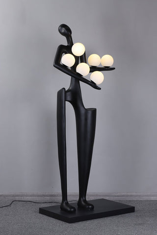 Viraeette Lampadaire en Plastique Artistique