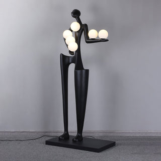 Viraeette Lampadaire en Plastique Artistique