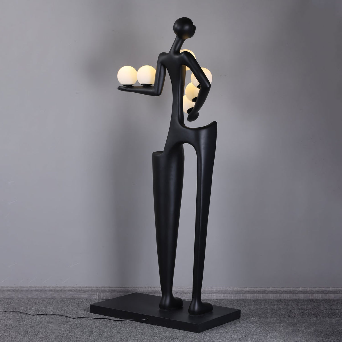 Viraeette Lampadaire en Plastique Artistique