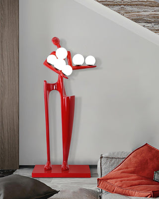 Viraeette Lampadaire en Plastique Artistique