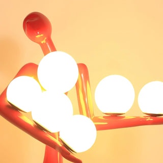 Viraeette Lampadaire en Plastique Artistique