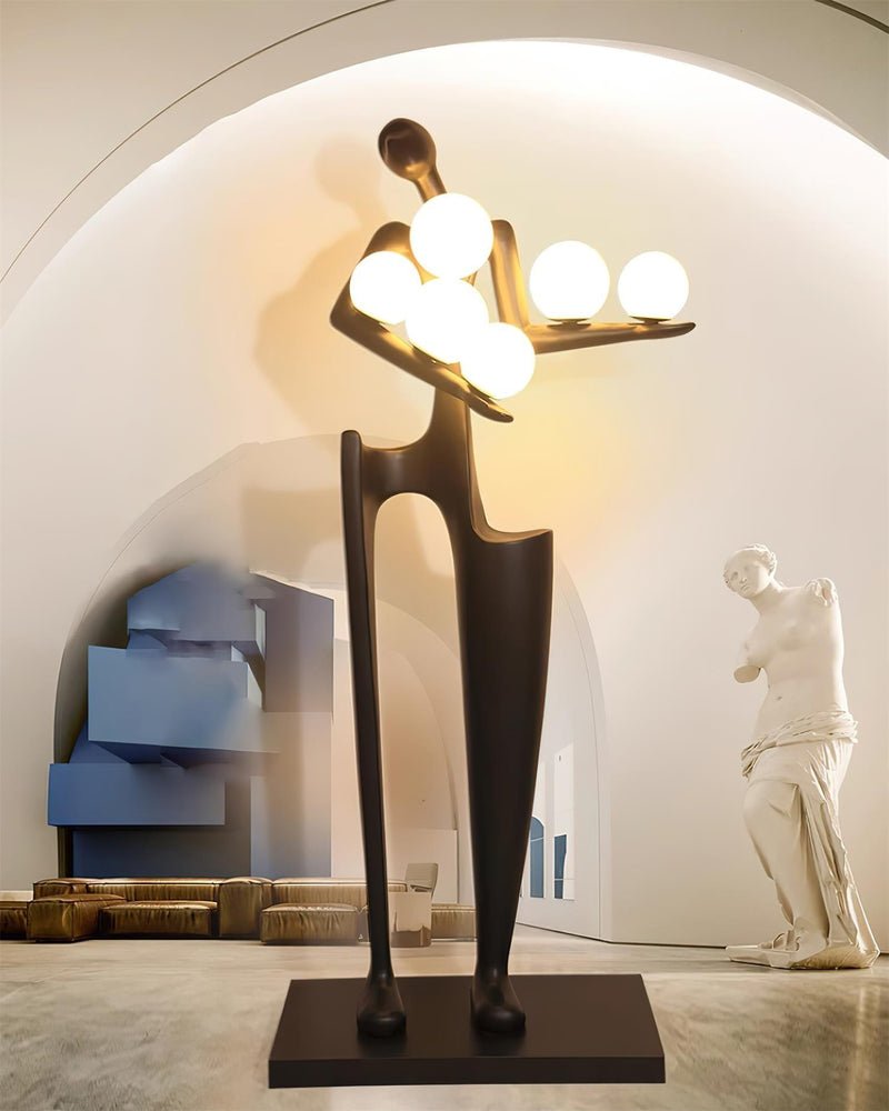 Viraeette Lampadaire en Plastique Artistique
