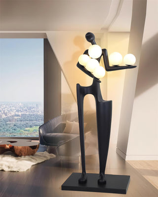 Viraeette Lampadaire en Plastique Artistique