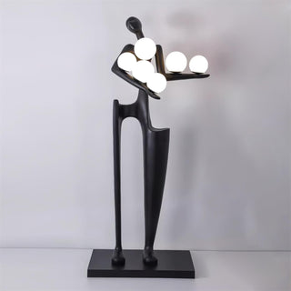 Viraeette Lampadaire en Plastique Artistique