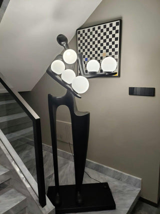 Viraeette Lampadaire en Plastique Artistique
