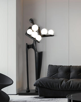 Viraeette Lampadaire en Plastique Artistique