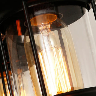 Lustra Suspension en Bois Vintage