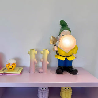 Brisa Lampe de Table en Résine Joueuse Artiste