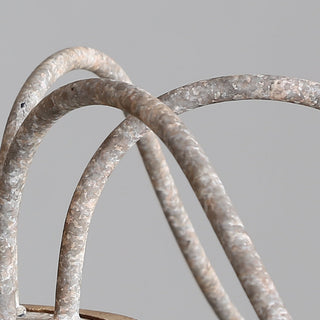 Illoros Lustre Bois Sculpté à la Main Bougie Vintage
