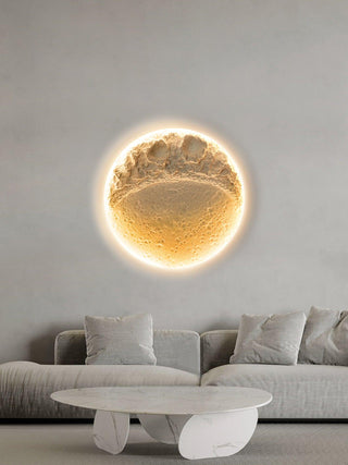 Lustra Applique Murale Plâtre Lune-Luire