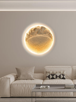 Lustra Applique Murale Plâtre Lune-Luire
