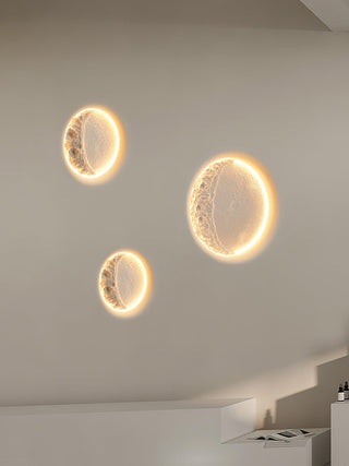 Lustra Applique Murale Plâtre Lune-Luire