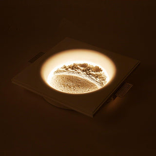 Lustra Applique Murale Plâtre Lune-Luire