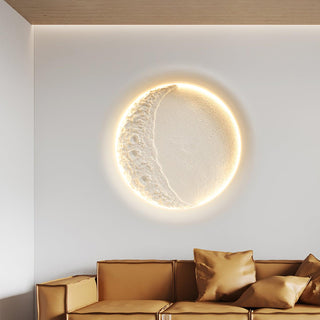 Lustra Applique Murale Plâtre Lune-Luire